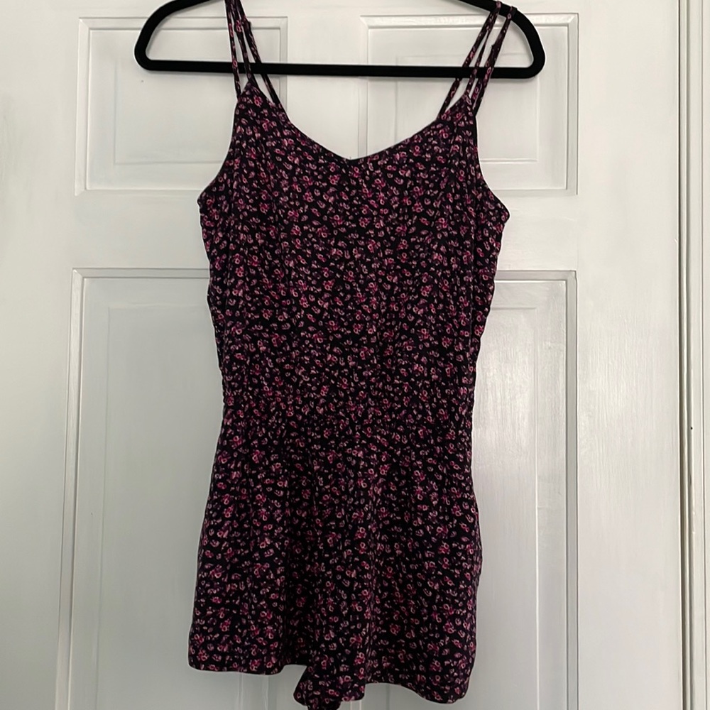 Purple romper